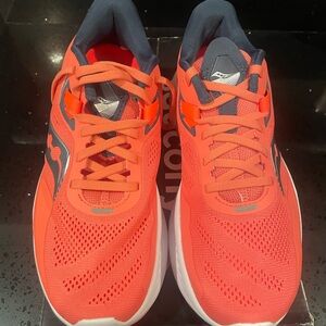 Saucony Red Athletic Shoes